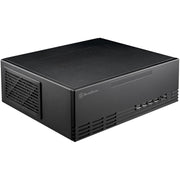 Silverstone sst-ml11b htpc behuizing (zwart | 4x usb-a) - afbeelding 1