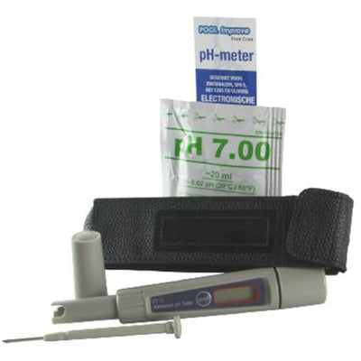 Medidor de pH digital para mejorar la piscina