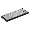 Hator skyfall mag ultra 8k, tastiera da gioco (nera, layout americano, hator aurum ice, 80% (tkl), rgb, double-shot pbt, hot-swap)