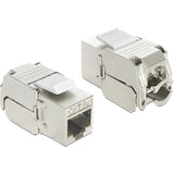 Delock rj-45 (female) naar lsa cat.6a keystone module - afbeelding 1