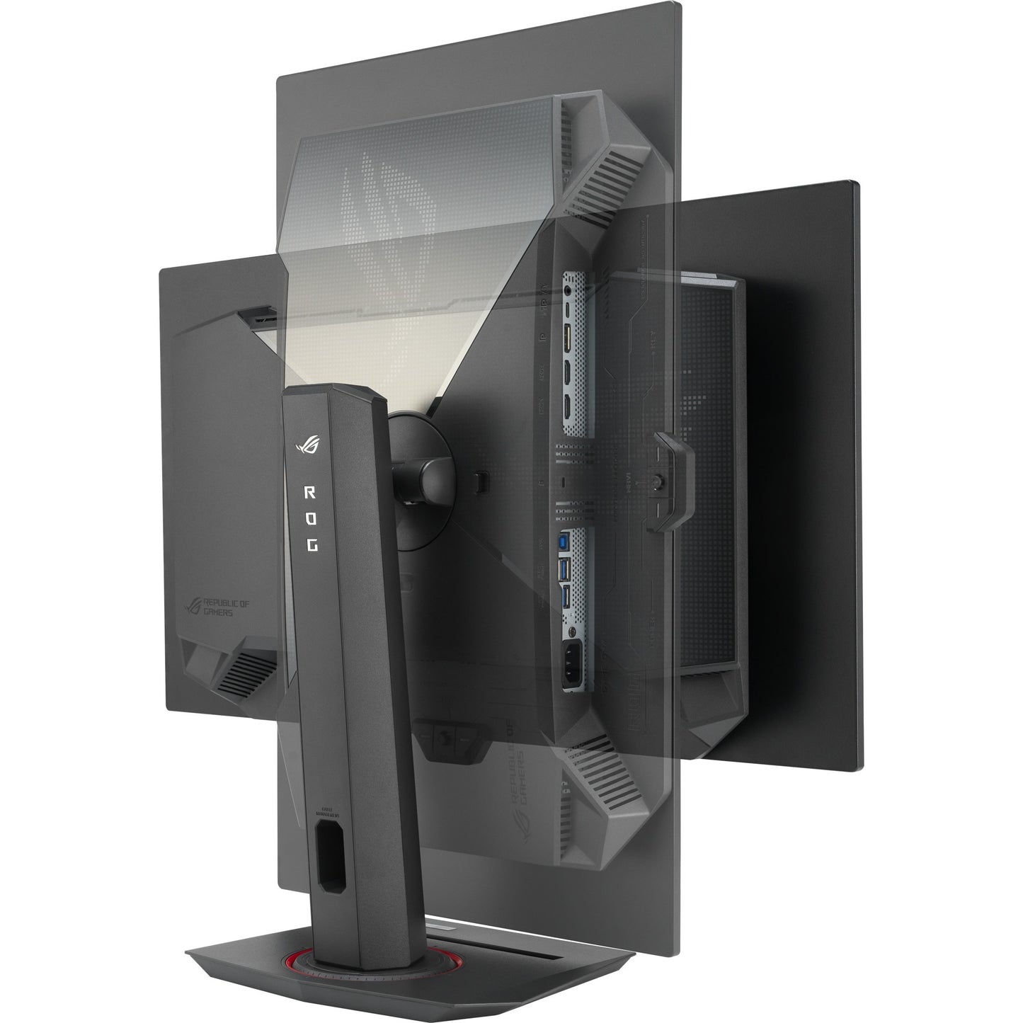 Monitor da gioco Asus ROG Strix OLED XG27ACDNG 27 (nero, 2x HDMI, DisplayPort, 3x USB-A, USB-B, USB-C, 360 Hz)