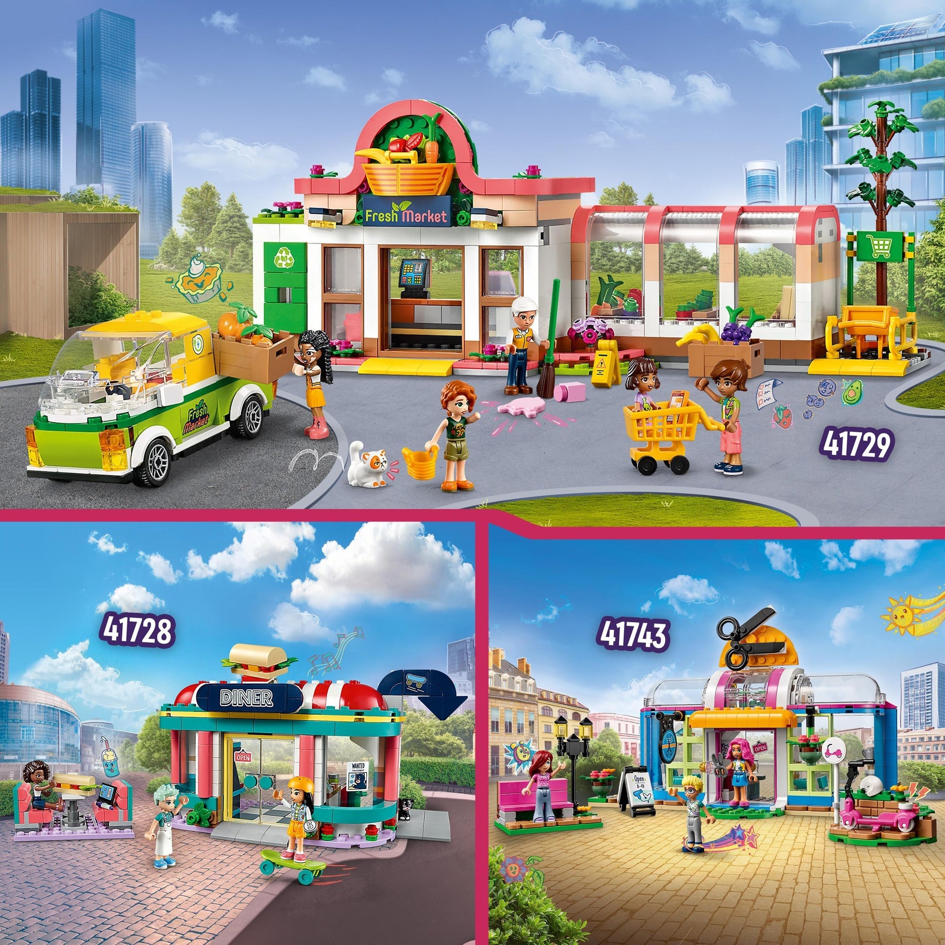 Lego LEGO Friends 41728 Restaurante Heartlake en la ciudad