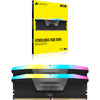 Corsair Vengeance RGB 32 GB DDR5-6000 (2x 16 GB) RAM (negro, cmh32gx5m2d6000z38, xmp, expo)
