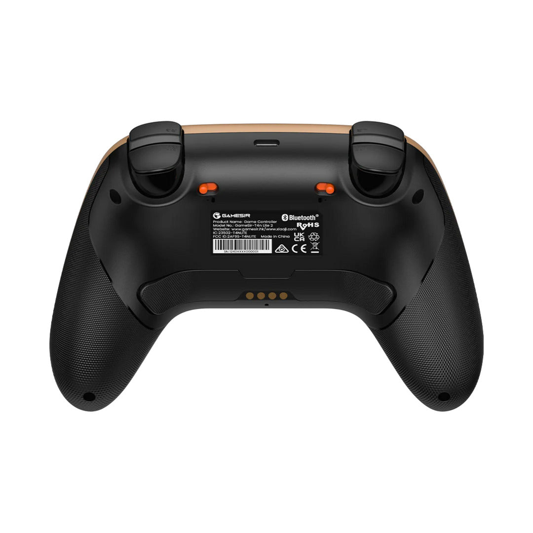 Gamesir Nova 2 Lite Controller di gioco wireless multipiattaforma Champion Edition (Oro Nero, Switch, PC, Android e iOS, Bluetooth USB da 2,4 GHz)