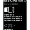 Wera belt c 1 zyklop doppenset, 1 2 dopsleutel (zwart, 7-delig, met vasthoudfunctie)