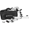 Sharkoon rebel p30 gold white modulaire 1000 watt voeding (wit, 1x 12vhpwr, 4x pcie)