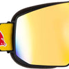 Red bull spect eyewear fink-04re2 orange red mirror - maschera da sci