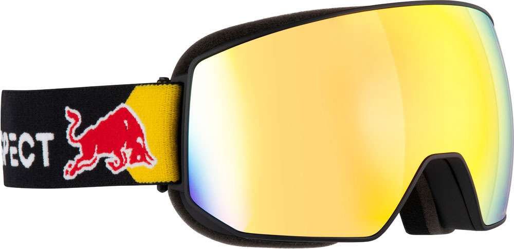 Red bull spect eyewear fink-04re2 orange red mirror - maschera da sci