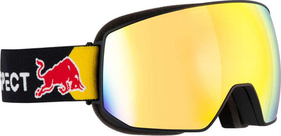 Red bull spect eyewear fink-04re2 orange red mirror - maschera da sci