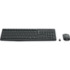 Logitech mk235 draadloze desktopset (zwart, us-international lay-out (qwerty))