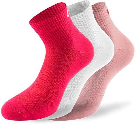 Lenz performance quarter tech - calcetines para correr (paquete de 3)