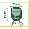 Cubierta protectora de la naturaleza para la barbacoa de carbón