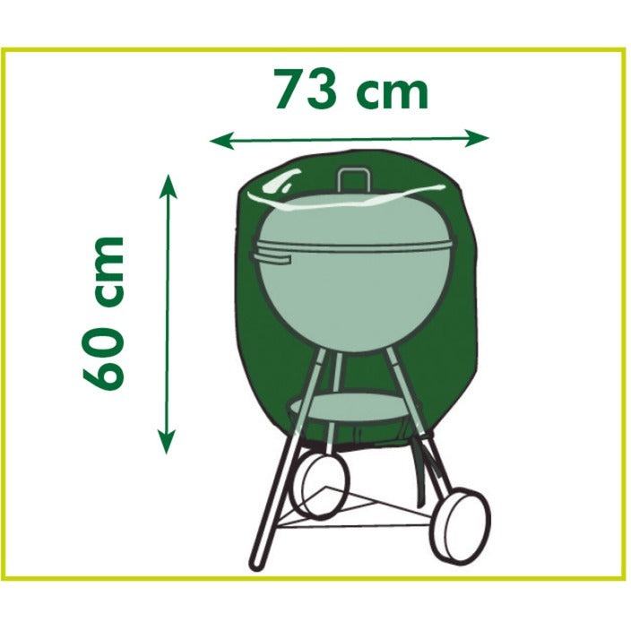 Cubierta protectora de la naturaleza para la barbacoa de carbón