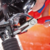 Knipex platbuigtang 20 02 160 grijptang (rood blauw)