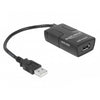 Delock usb isolator met 5 kv isolation adapter (zwart)