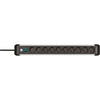 Brennenstuhl premium-alu-line stekkerdoos met schakelaar 10-voudig 3m h05vv-f 3g1,5