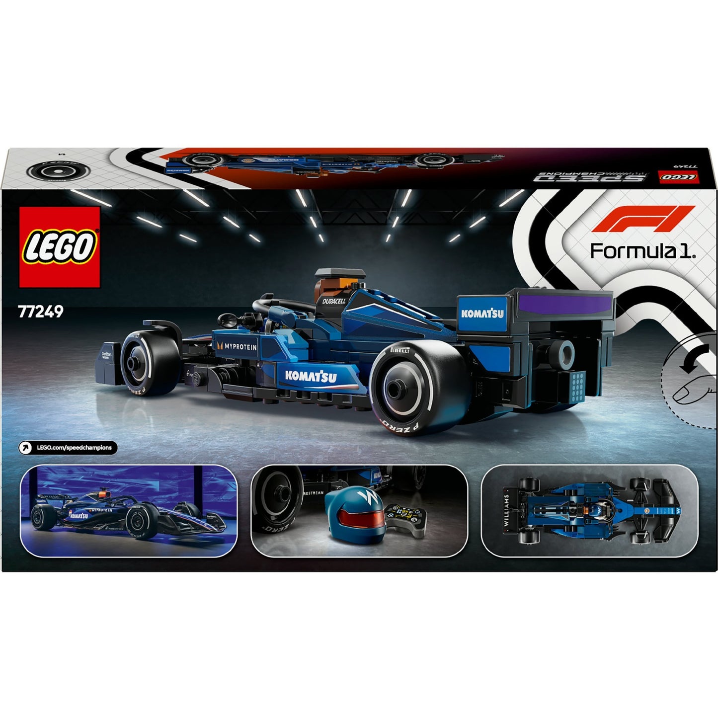 LEGO Speed ​​Champions 77249 Williams Racing FW46 F1 Racing Car