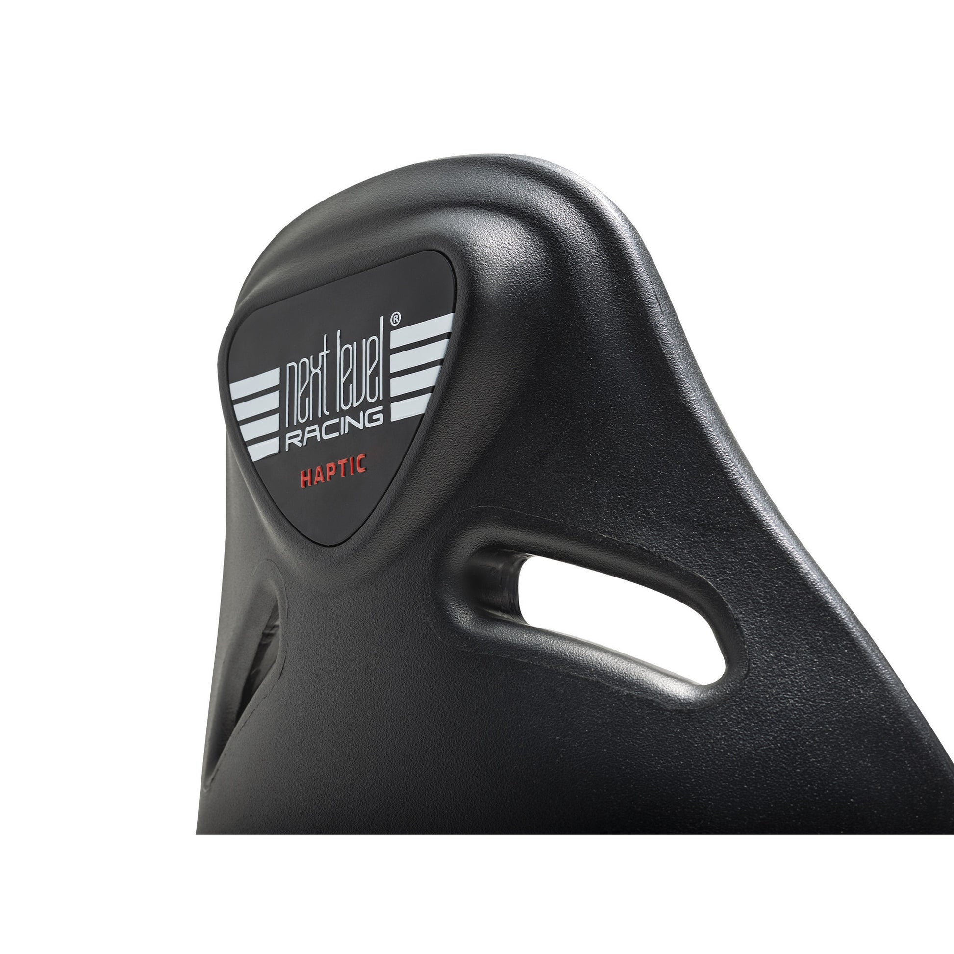 Silla de carreras con simulación de retroalimentación háptica es1 de Next Level Racing (negra)