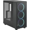 Fractal design epoch xl tg rgb carcasa midi torre (negro | 2x usb-a | 1x usb-c | rgb | vidrio templado)