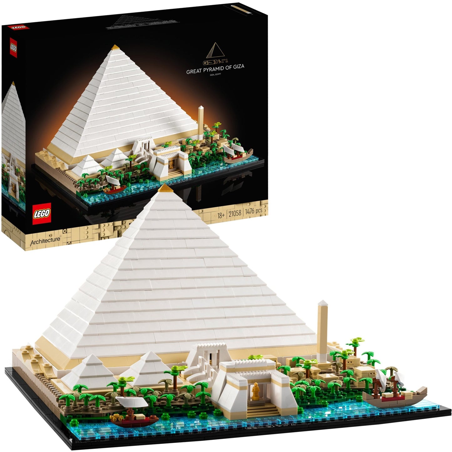 LEGO LEGO Architecture 21058 Grande piramide di Gizeh