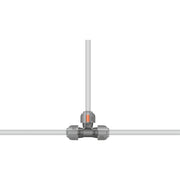Gardena t-stuk 25 mm verbinding (zwart grijs, 2771-20) - afbeelding 3