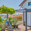 Gardena CleanSystem Telescopic acciaio M XL, per Verde