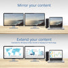 Conectividad ACT USB-C o USB-A Dual Monitor Station