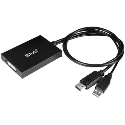 Club 3D DisplayPort a doble enlace DVI-I Adaptador activo