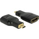 Delock micro-hdmi-d macho a hdmi-un adaptador femenino