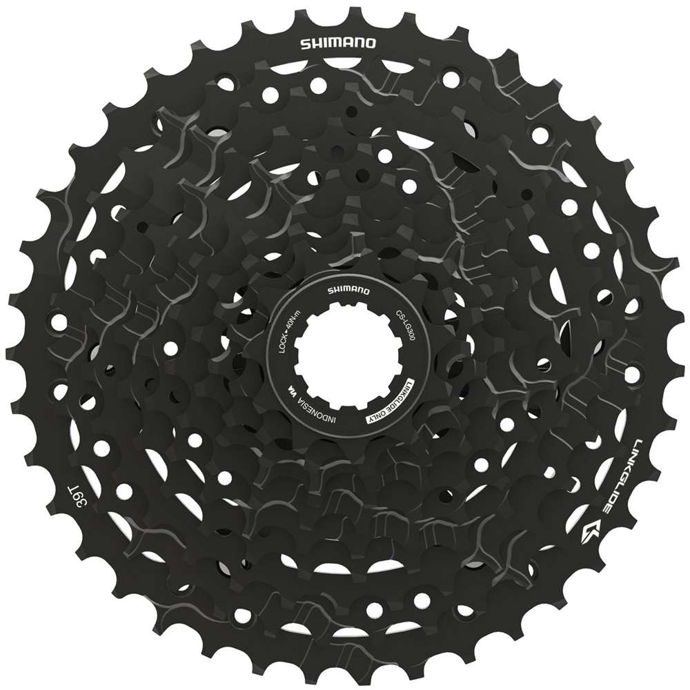 Shimano Cassette Segnali 10V 11-39T CS-LG300 NERO
