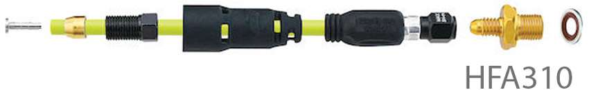 Juego de conexión jagwire mountain pro adaptador de ajuste rápido shimano