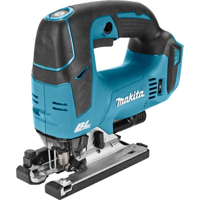 Makita 18 v decoupeerzaag d-greep djv182zj (blauw zwart, zonder accu en oplader, in mbox)