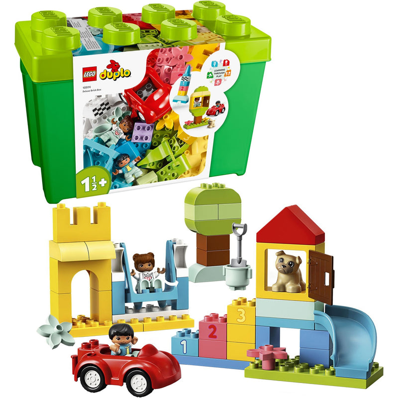 LEGO DUPLO LEGO DUPLO 10914 Caja de almacenamiento de lujo con bloques de construcción