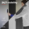 Videocamera per campanello WiFi intelligente Trust doorcam-3000 (bianco nero, WiFi da 2,4 GHz)