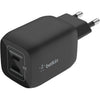 Belkin Boostcharge Pro 2-Poort USB-C GAN wall loader with P