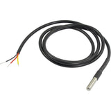 Shelly temperature sensor ds18b20 1 meter (zwart) - afbeelding 1