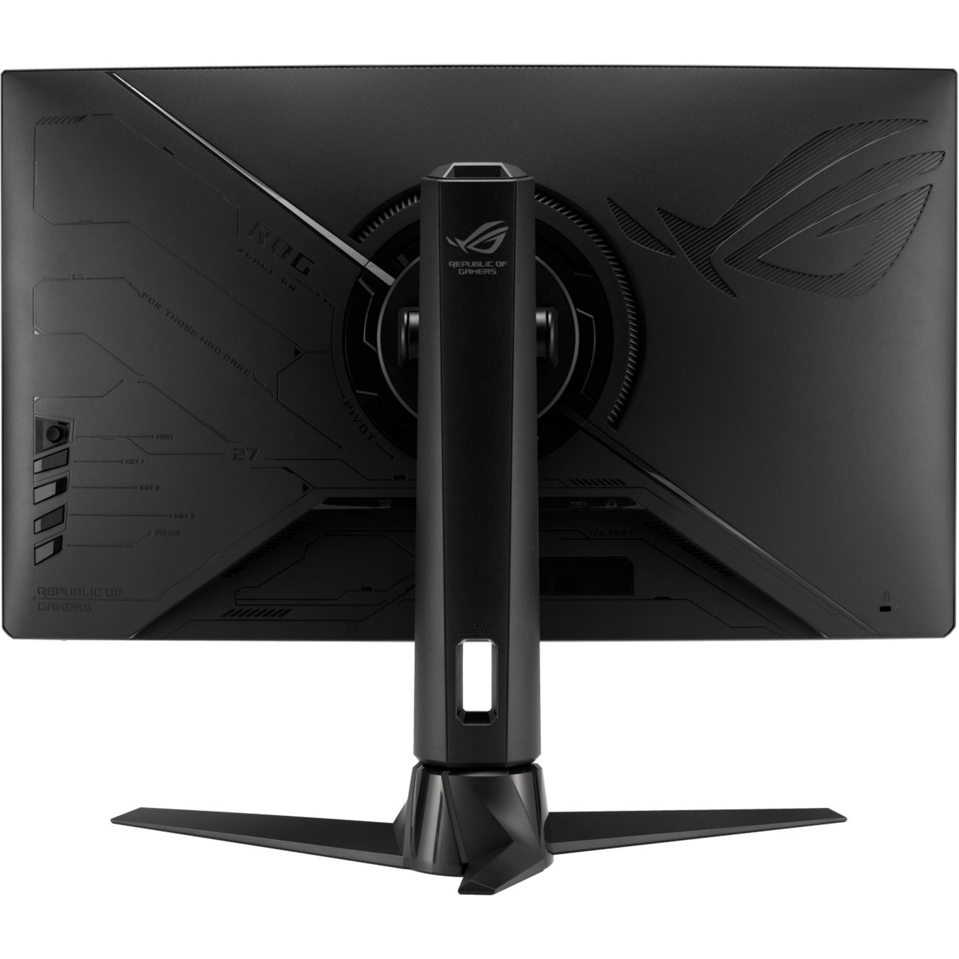 Monitor da gioco curvo Asus rog strix xg27aqv 27 (nero, 2x hdmi, 1x porta display, 170 hz)
