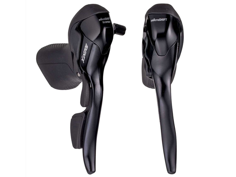 Microshift advent x 10-speed drop bar shift lever set
