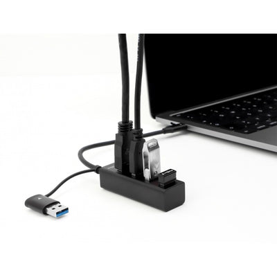 Delock 4-Fever USB 3.2 Gen 1 Hub con USB Type-C o USB T