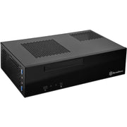 Silverstone sst-ml09b htpc behuizing (zwart | 2x usb-a) - afbeelding 4