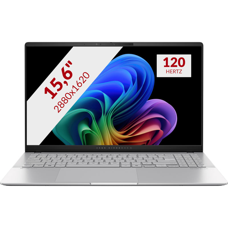 Asus VivoBook S 15 OLED S5507QA-MA006W 15.6 Copilot+ PC portatile (Argento | Snapdragon