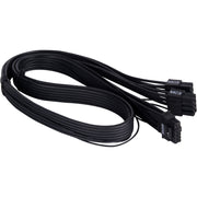 Silverstone pp14-eps75 kabel (zwart) - afbeelding 1
