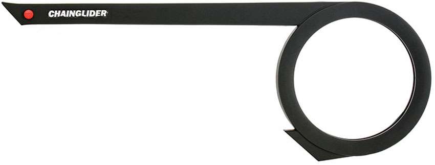 Fietskettingscherm - Zwart, 38 tands, zelfdragend, weinig onderhoud