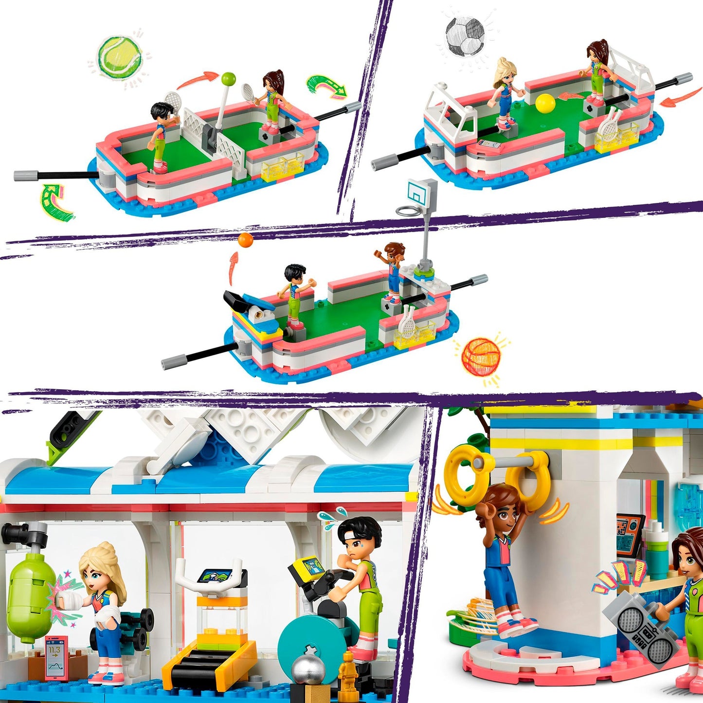 Lego Lego Friends 41744 Sports Center