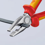 Knipex 200mm combitang verchroomd comfort vde - 03 06 200 - afbeelding 4
