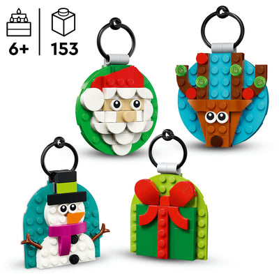 Lego 40744 stagioni graziose decorazioni natalizie | 2 pezzi