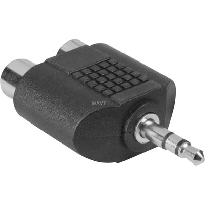 Adattatore Goobay 3,5 mm jack> 2x tulp