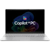 Asus VivoBook S 15 OLED S5507QA-MA006W 15.6 Copilot+ PC portatile (Argento | Snapdragon