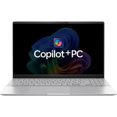 Asus VivoBook S 15 OLED S5507QA-MA006W 15.6 Copilot+ PC portatile (Argento | Snapdragon