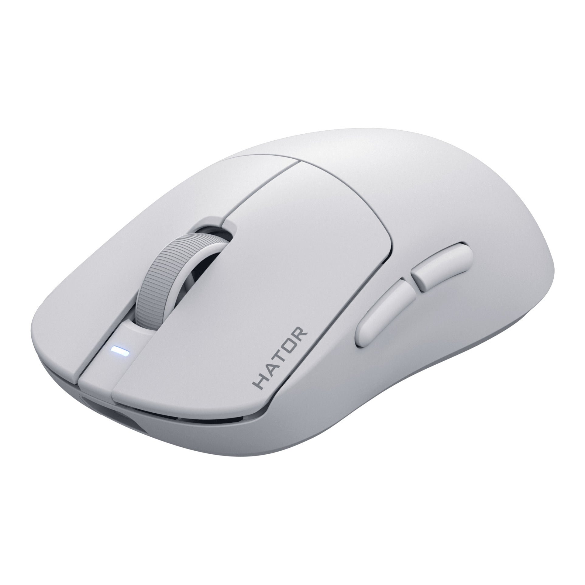 Mouse da gioco wireless Hator Quasar 3S Ultima 8K (bianco, 30.000 DPI, USB Bluetooth da 2,4 GHz)